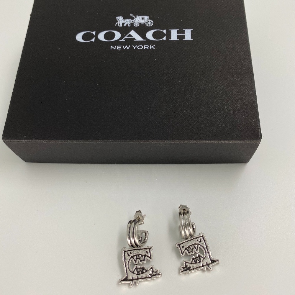 Coach Triple Hoop Earrings By Guang Yu
